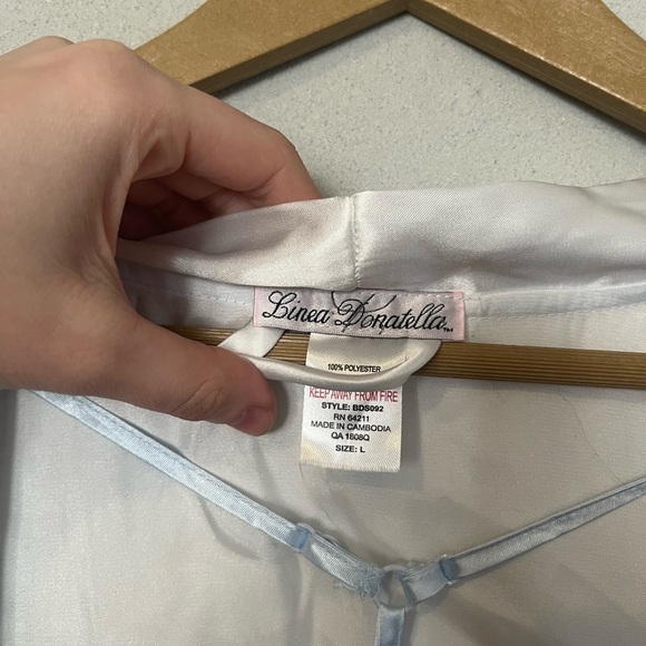 Linea Donatella 2 pc. Bridal Party Lingerie or Getting Ready Set - Picture 4 of 11